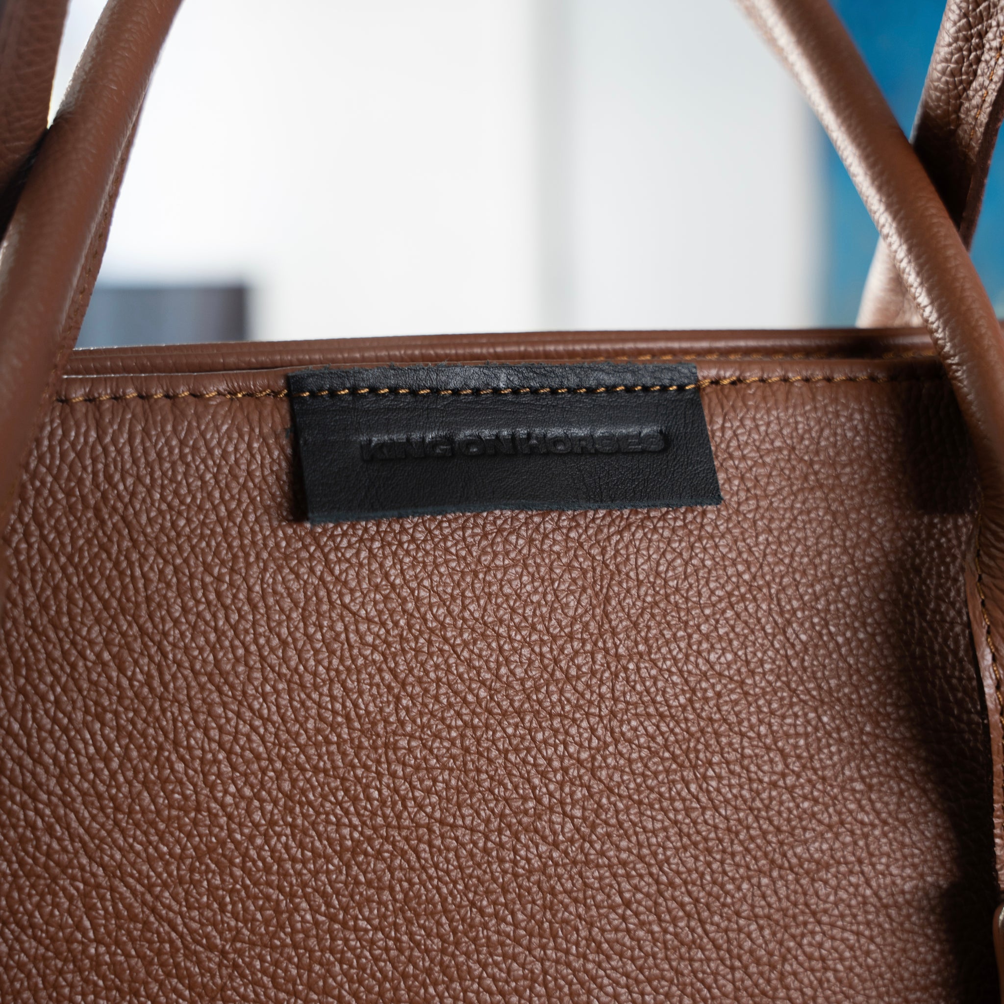 Jesus Genuine Leather Handbag