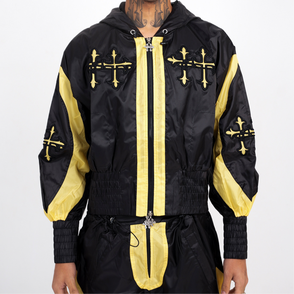Lightweight Nylon Sport Tracksuit Set