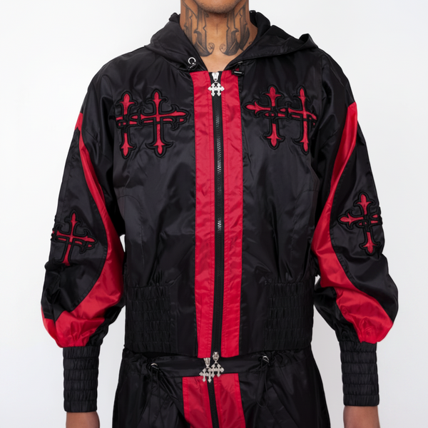 Lightweight Nylon Sport Tracksuit Set