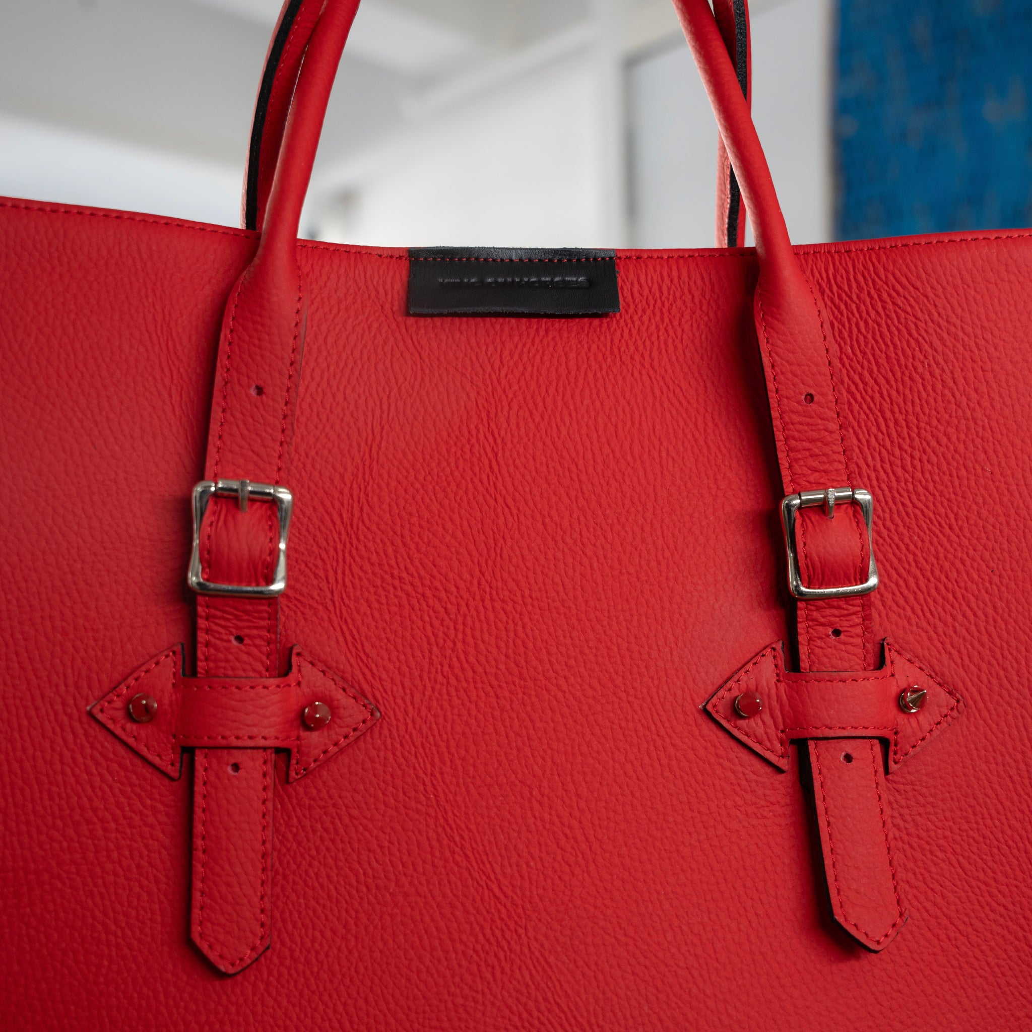 Jesus Genuine Leather Handbag.